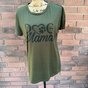 Green Dog Mama Short Sleeve Tee Size XL